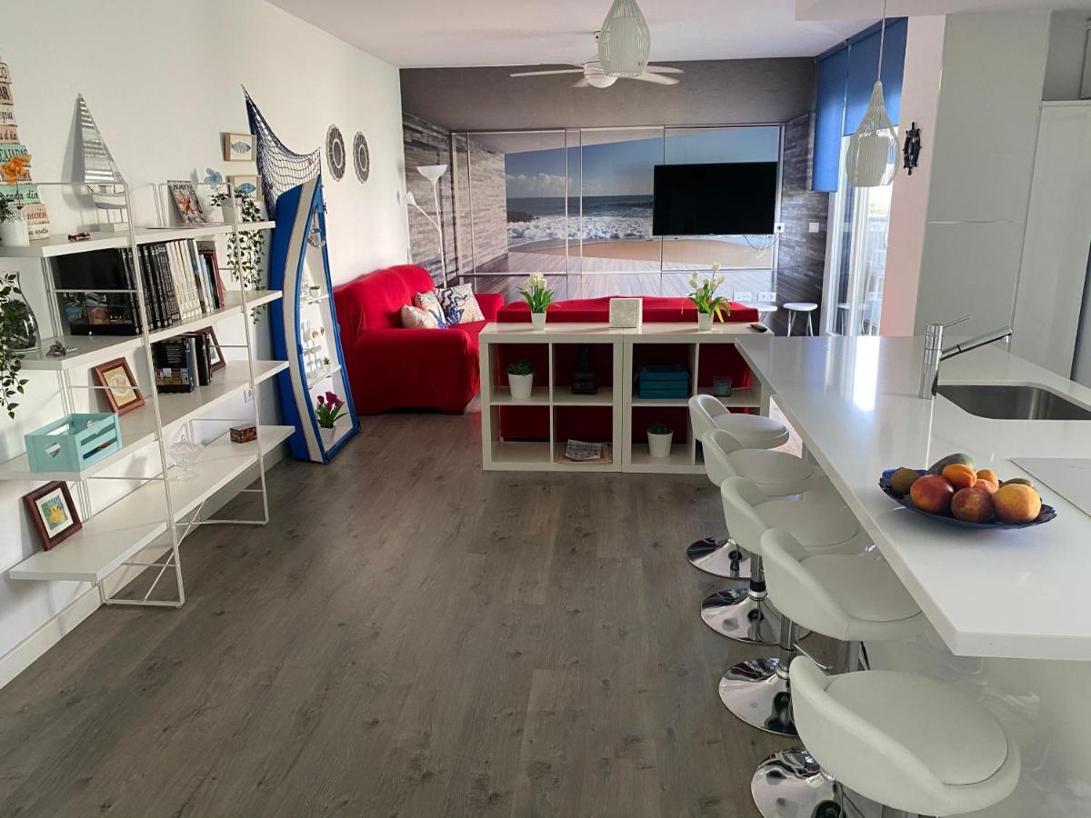 Atico 90M De Terraza, Jacuzzi Privado Y Cargador De Coche Electrico En Cabria, Almunecar Luaran gambar