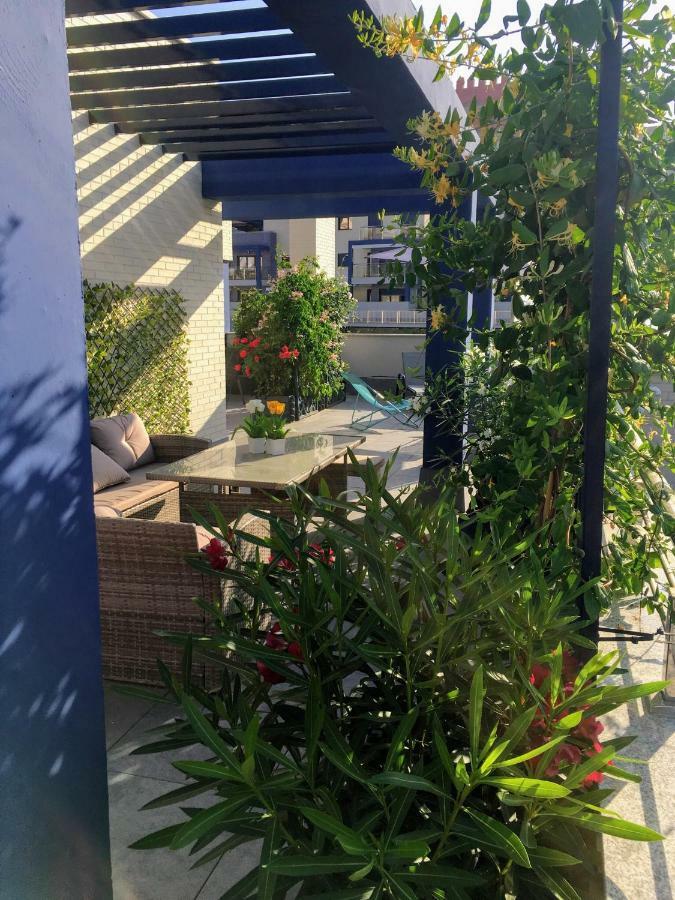 Atico 90M De Terraza, Jacuzzi Privado Y Cargador De Coche Electrico En Cabria, Almunecar Luaran gambar